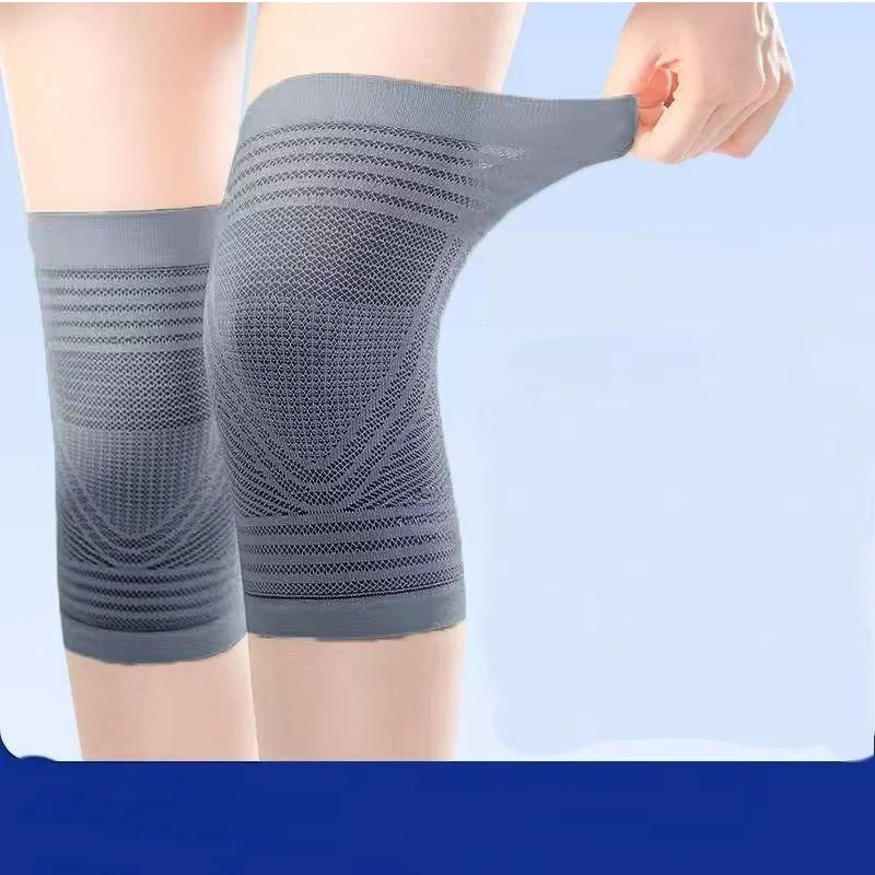 Compression Knee Sleeve - Dünne, atmungsaktive Kompressions-Kniebandagen, rutschfeste Sommer-Kniebandagen mit