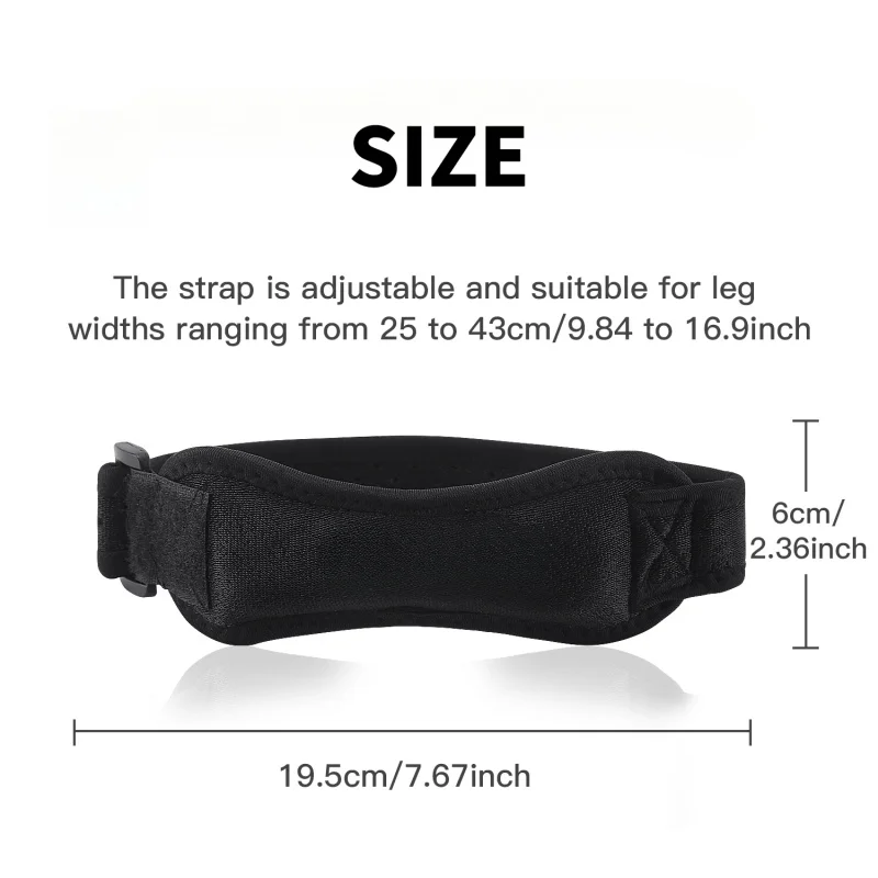 1 Stück Knie-Patellasehnen-Stü – Compression Knee Sleeve Bewertung und Preis
