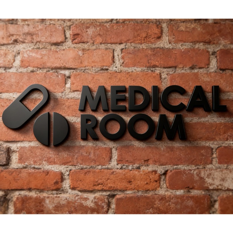 Medizinisches Raum-Schild - Ac – Health Wellness Office Bewertung und Preis