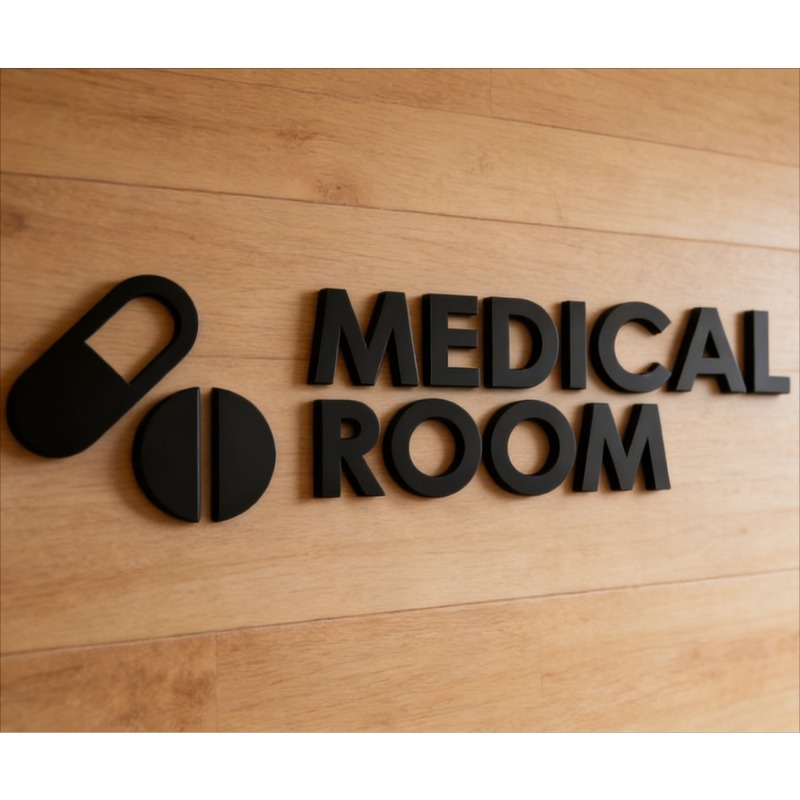 Medizinisches Raum-Schild - Ac – Health Wellness Office Bewertung und Preis